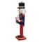 14" Wooden Nutcracker with Christmas Countdown Sign